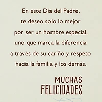 Best Wishes Spanish-Language Father's Day Card for only USD 3.99 | Hallmark
