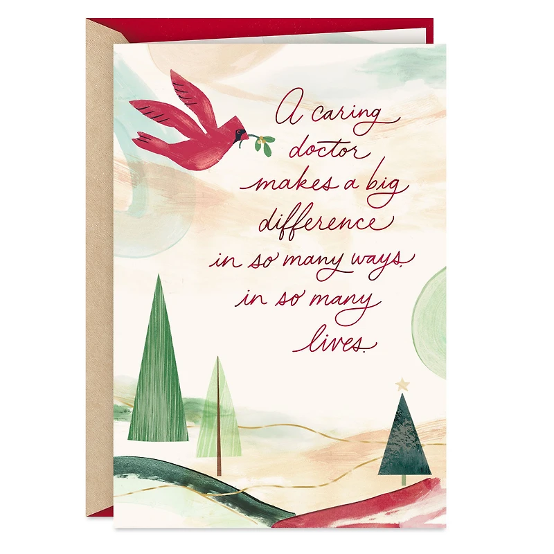 You Make a Difference Christmas Card for Doctor for only USD 3.99 | Hallmark