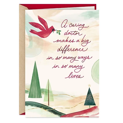 You Make a Difference Christmas Card for Doctor for only USD 3.99 | Hallmark