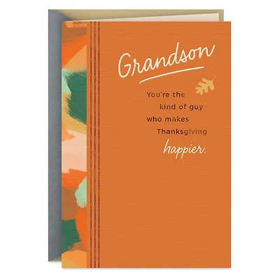 You Make Gatherings Fun Thanksgiving Card for Grandson for only USD 2.99 | Hallmark