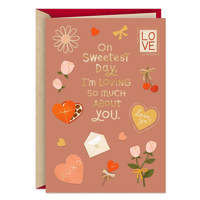 I Love So Much About You Romantic Sweetest Day Card for only USD 3.99 | Hallmark