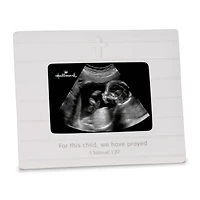 For This Child We Prayed Sonogram Porcelain Picture Frame, 3.75x2.5 for only USD 26.99 | Hallmark