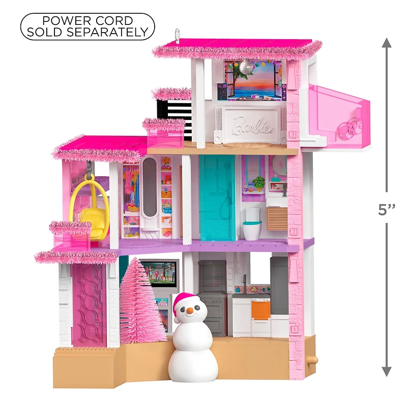 Barbie™ Merriest Dreamhouse™ Musical Ornament With Light for only USD 56.99 | Hallmark