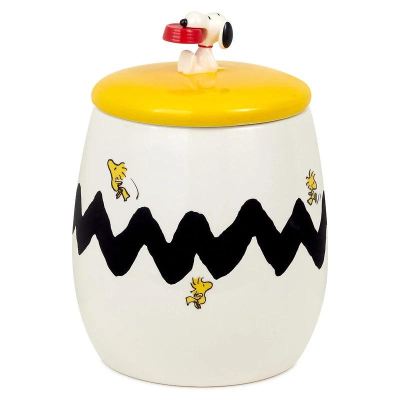 Peanuts® Snoopy and Woodstock Cookie Jar With Sound, 10" for only USD 89.99 | Hallmark