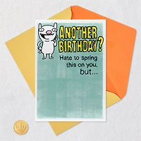 Hate to Spring This On You, Old-Timer Funny Pop-Up Birthday Card for only USD 4.99 | Hallmark