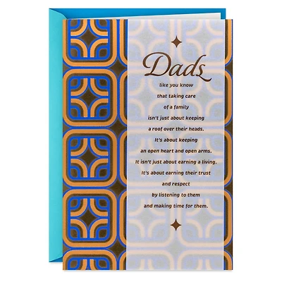 Steady, Strong, Loving and Reliable Father's Day Card for Dad for only USD 9.59 | Hallmark