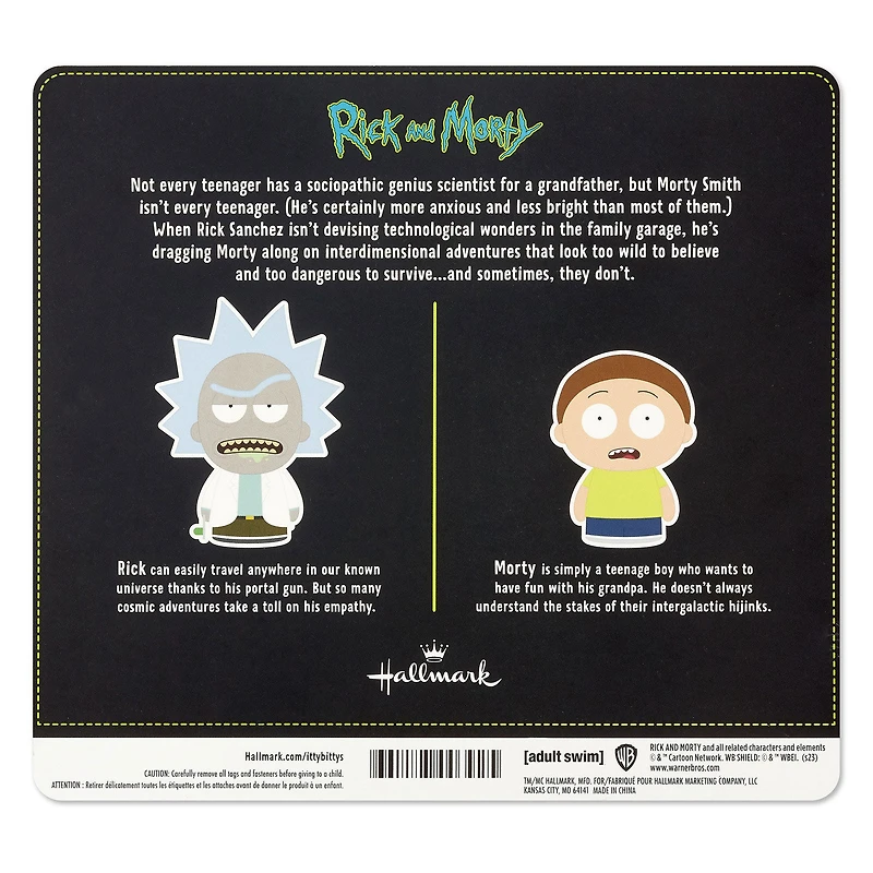 itty bittys® Rick and Morty Plush, Set of 2 for only USD 18.99 | Hallmark