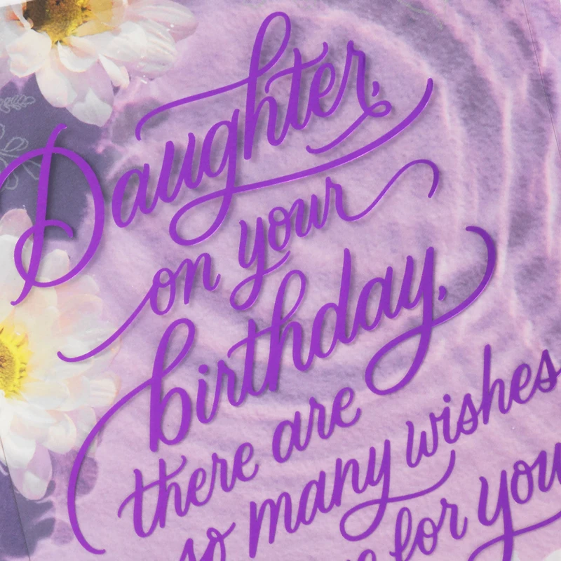 My Greatest Wish for You Birthday Card for Daughter for only USD 9.59 | Hallmark
