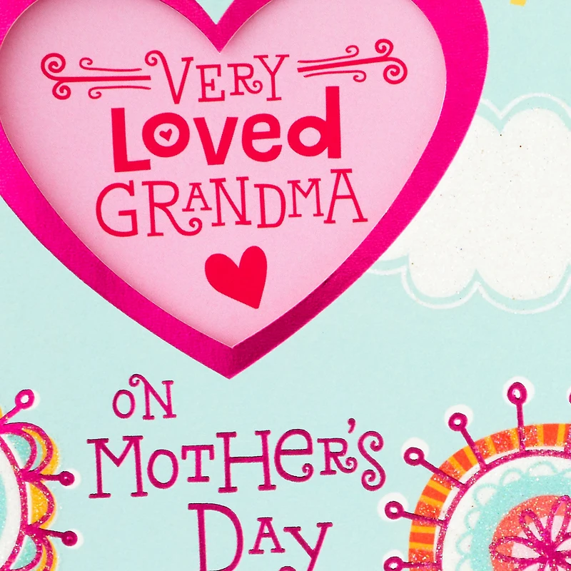 Very Loved Grandma Mother's Day Card With Sticker for only USD 5.99 | Hallmark
