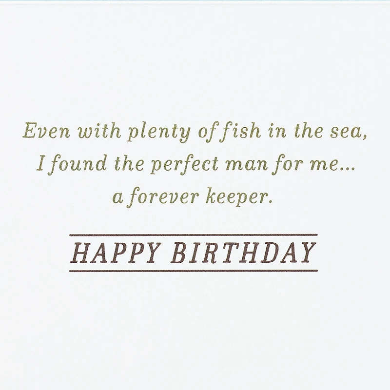 You're a Great Catch Birthday Card for Husband for only USD 8.59 | Hallmark