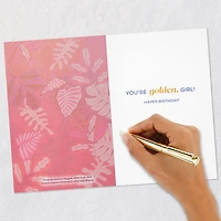 The Golden Girls You Are Golden, Girl Birthday Card With Removable Magnets for only USD 6.99 | Hallmark