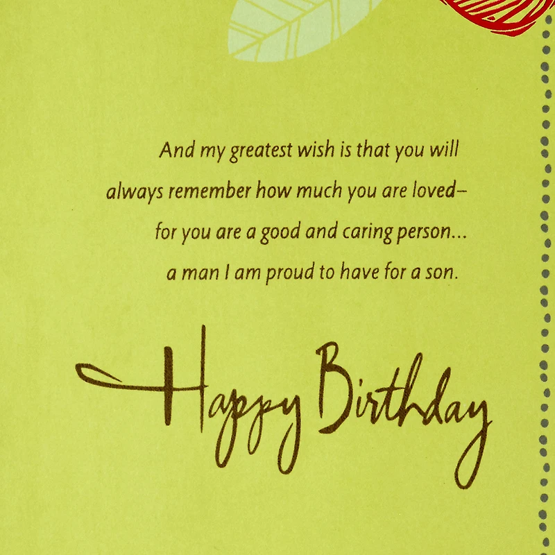 So Many Wishes for You in My Heart Birthday Card for Son for only USD 9.99 | Hallmark