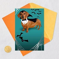 Happy Hallowiener Vampire Dog Funny Halloween Card for only USD 2.99 | Hallmark