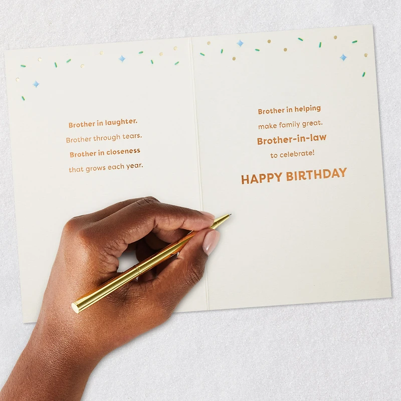 Brother in Kindness, Heart and Spirit Birthday Card for Brother-in-Law for only USD 5.99 | Hallmark