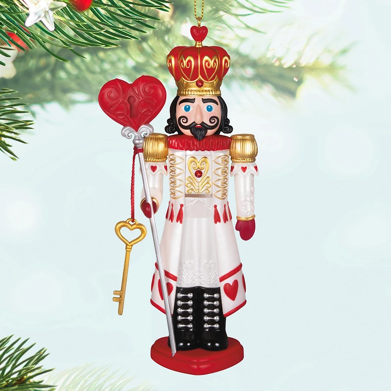 Noble Nutcrackers King of Hearts Ornament for only USD 31.99 | Hallmark