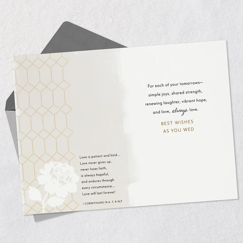 Blessings, Joy and Love Religious Wedding Card for only USD 4.99 | Hallmark