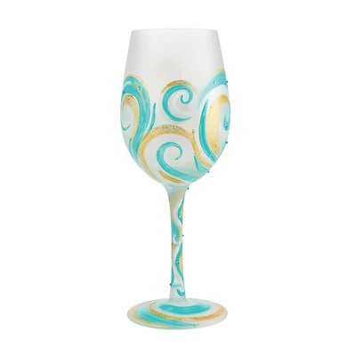 Lolita Ridin' the Waves Handpainted Wine Glass, 15 oz. for only USD 32.99 | Hallmark