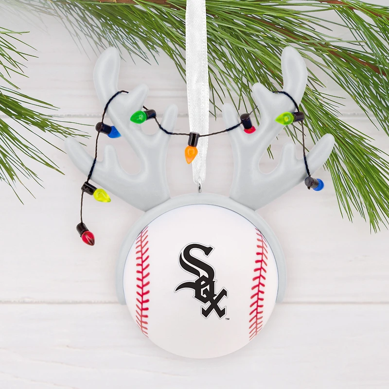 MLB Chicago White Sox™ Reindeer Baseball Hallmark Ornament for only USD 12.99 | Hallmark