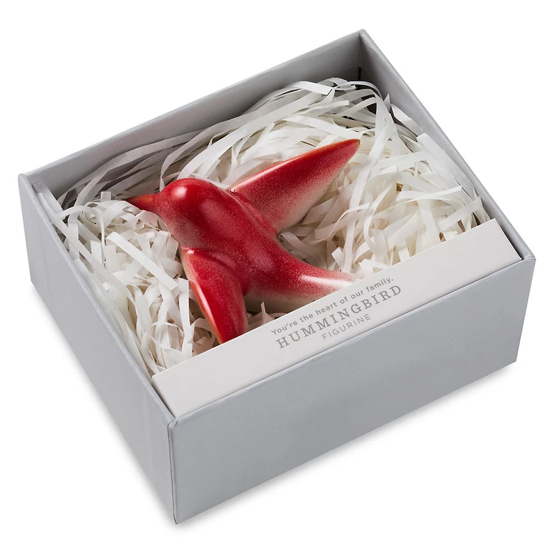 Sculpted Red and Orange Hummingbird Figurine, 1.85" for only USD 18.99 | Hallmark