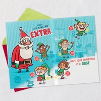 Santa and Farting Elves Funny Christmas Card With Sound for only USD 8.99 | Hallmark