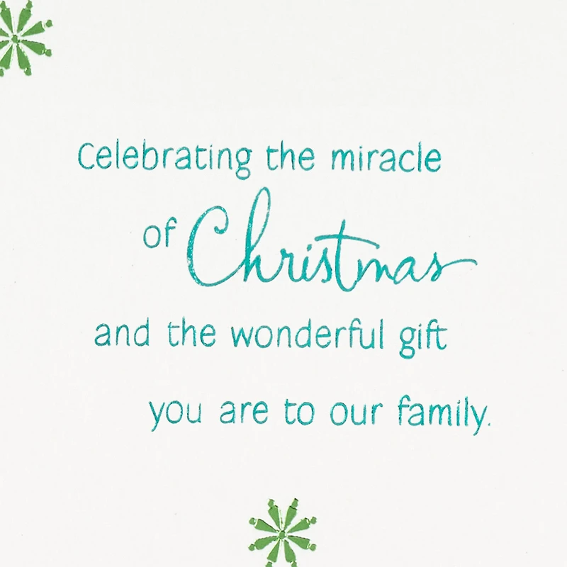 You're a Wonderful Gift Christmas Card for Daughter and Family for only USD 5.59 | Hallmark