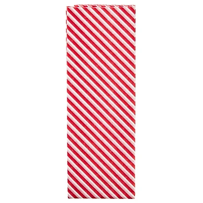 Red and White Diagonal Stripes Christmas Tissue Paper, 6 sheets for only USD 1.99 | Hallmark