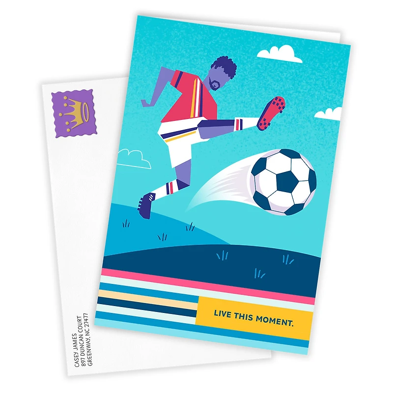 Soccer Live This Moment Custom Card for only USD 4.99 | Hallmark