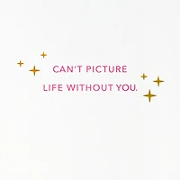 Can't Picture Life Without You Romantic Love Card for only USD 9.59 | Hallmark