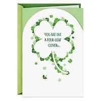 A Four-Leaf Clover St. Patrick's Day Card for only USD 3.99 | Hallmark