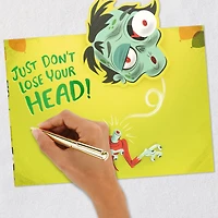 Don't Lose Your Head, Zombie Pop-Up Halloween Card for only USD 5.59 | Hallmark