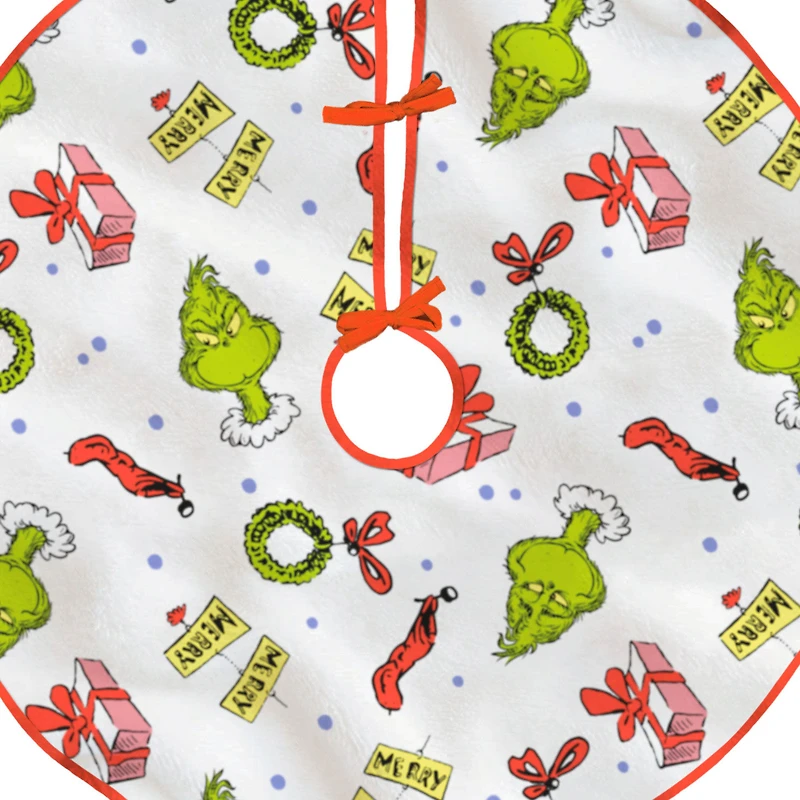 Dr. Seuss's How the Grinch Stole Christmas!™ Fabric Hallmark Tree Skirt, 48" for only USD 22.99 | Hallmark
