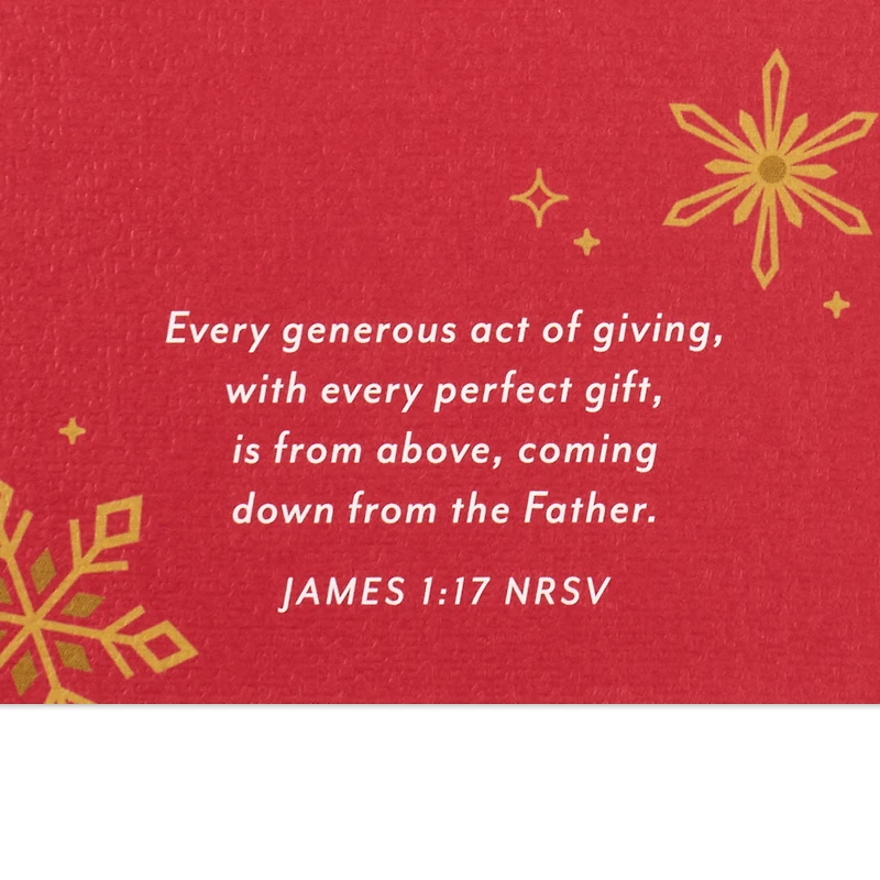 Reminder of Our Shared Blessings Religious Christmas Card for Wife for only USD 6.99 | Hallmark