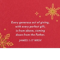 Reminder of Our Shared Blessings Religious Christmas Card for Wife for only USD 6.99 | Hallmark