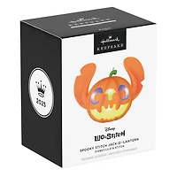 Disney Lilo & Stitch Spooky Stitch Jack-o'-Lantern Ornament With Light for only USD 33.99 | Hallmark