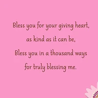 Bright Flowers Bless You Religious Thank-You Card for only USD 2.99 | Hallmark