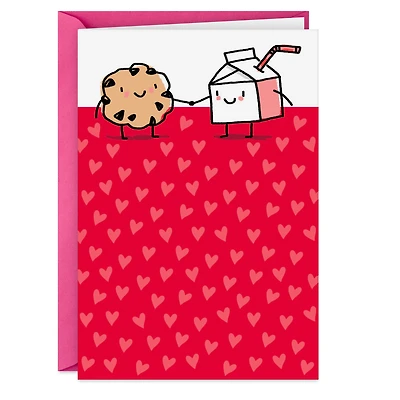 We Were Made for Each Other Milk and Cookies Valentine's Day Card for only USD 3.49 | Hallmark