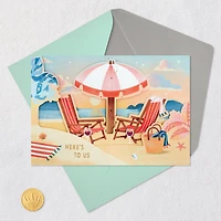 Here’s to Us 3D Pop-Up Anniversary Card for only USD 6.99 | Hallmark
