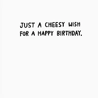 A Cheesy Wish Funny Birthday Card for only USD 3.99 | Hallmark