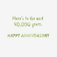 Hugging Dinosaurs Gift Card Greeting Funny Anniversary Card for only USD 4.99 | Hallmark