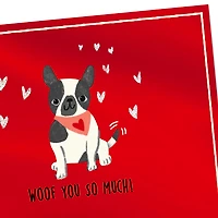 Woof You So Much Valentine's Day Card From the Dog for only USD 2.50 | Hallmark