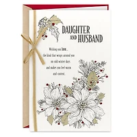 Wishing You Love, Peace and Joy Christmas Card for Daughter and Husband for only USD 6.99 | Hallmark