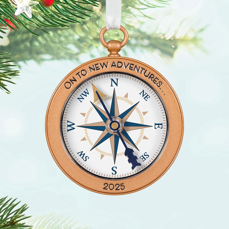 New Adventures 2025 Metal Ornament for only USD 22.99 | Hallmark