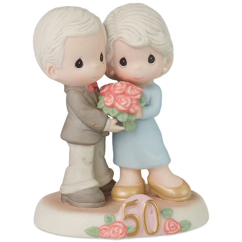 Precious Moments Fifty Golden Years Together Figurine, 5.1" for only USD 80.00 | Hallmark