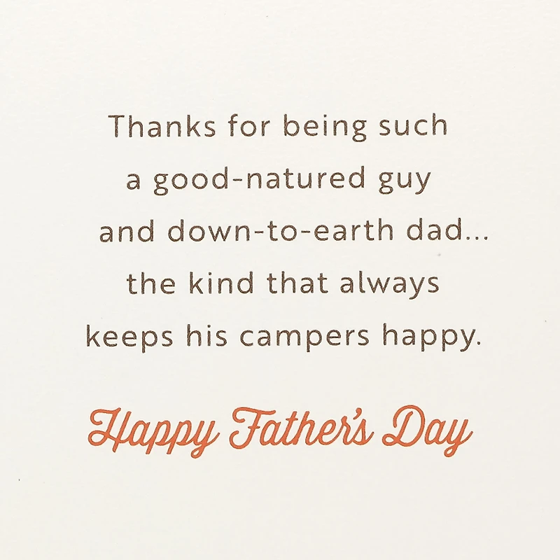 Happy Campers Father's Day Card for Husband for only USD 9.59 | Hallmark