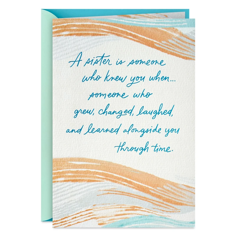 She'll Be a Part of You Always Sympathy Card for Loss of Sister for only USD 4.99 | Hallmark