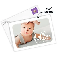 Hello Horizontal Custom Thinking of You Card for only USD 4.99 | Hallmark