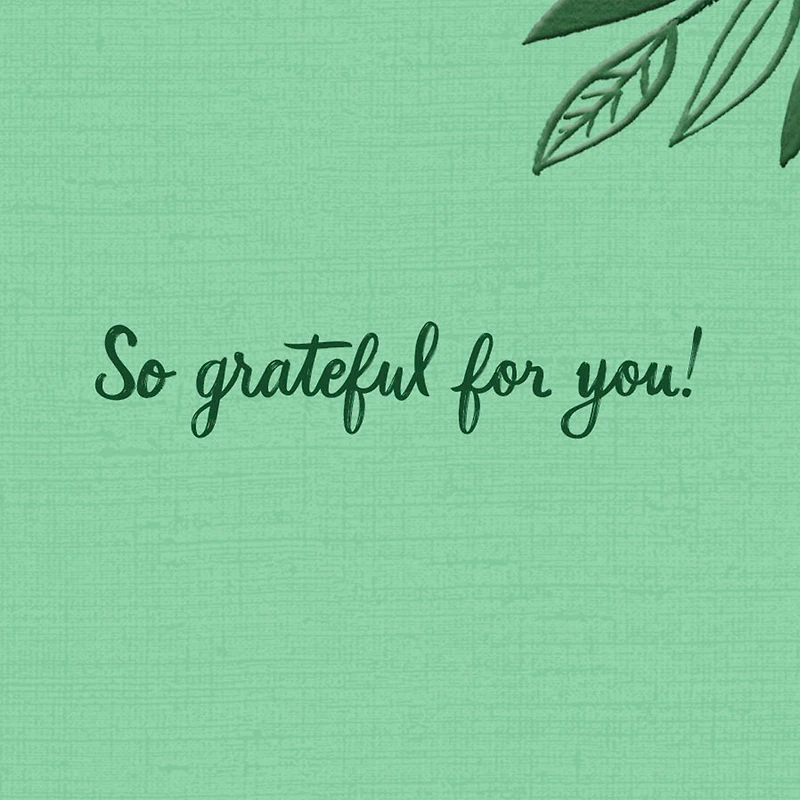 So Grateful for You Holiday Card for only USD 2.99 | Hallmark