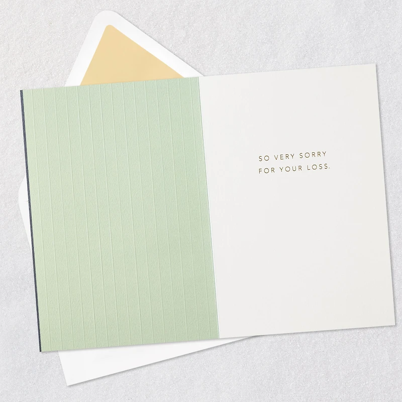White Magnolias on Gray Sympathy Card for only USD 5.99 | Hallmark