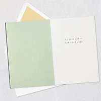 White Magnolias on Gray Sympathy Card for only USD 5.99 | Hallmark