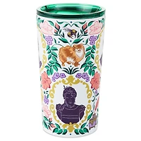 Bridgerton Ton Silhouettes on Floral Travel Mug, 15 oz. for only USD 28.99 | Hallmark